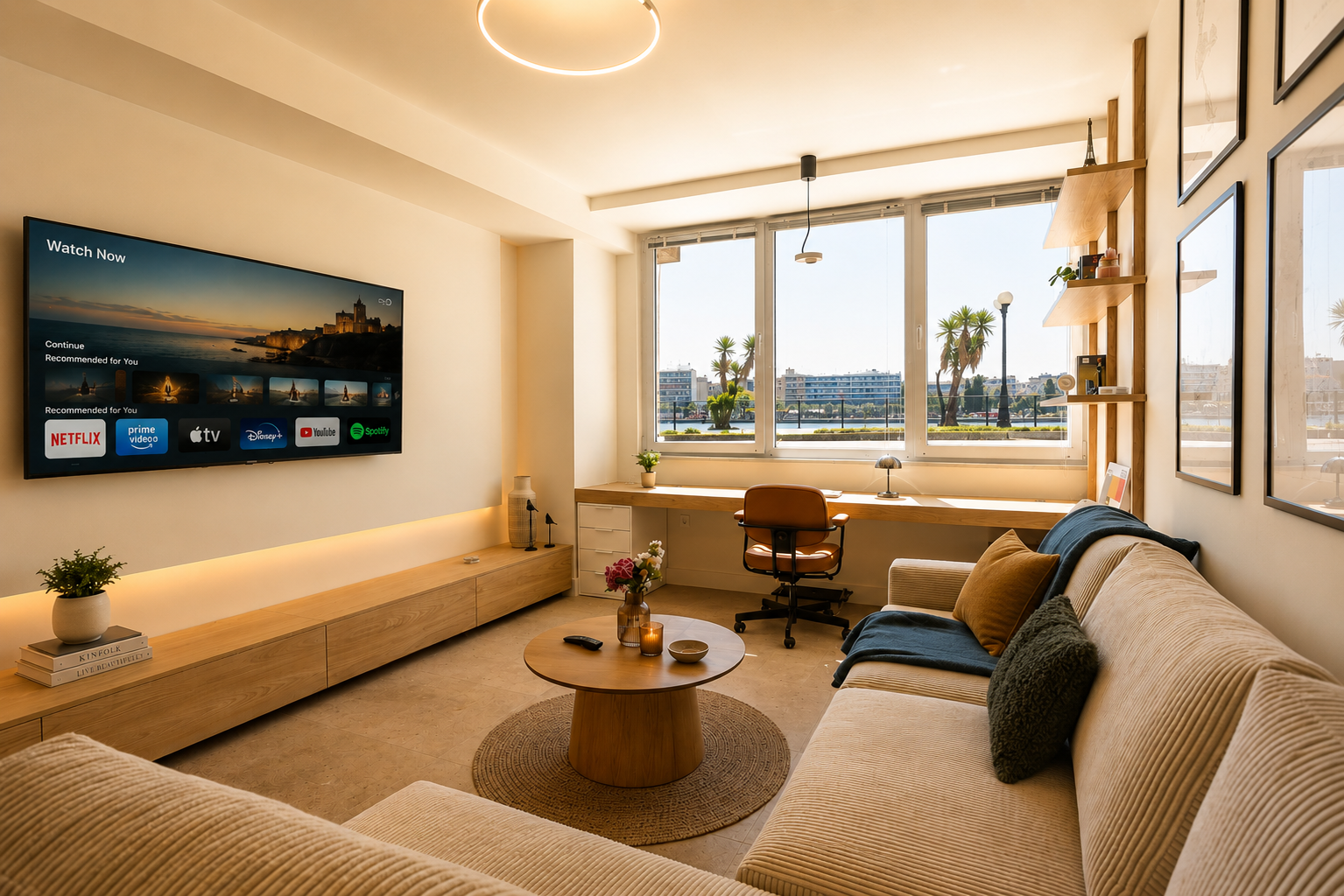 Niriis Suite 2 interior at Niriis Suites Chalkida