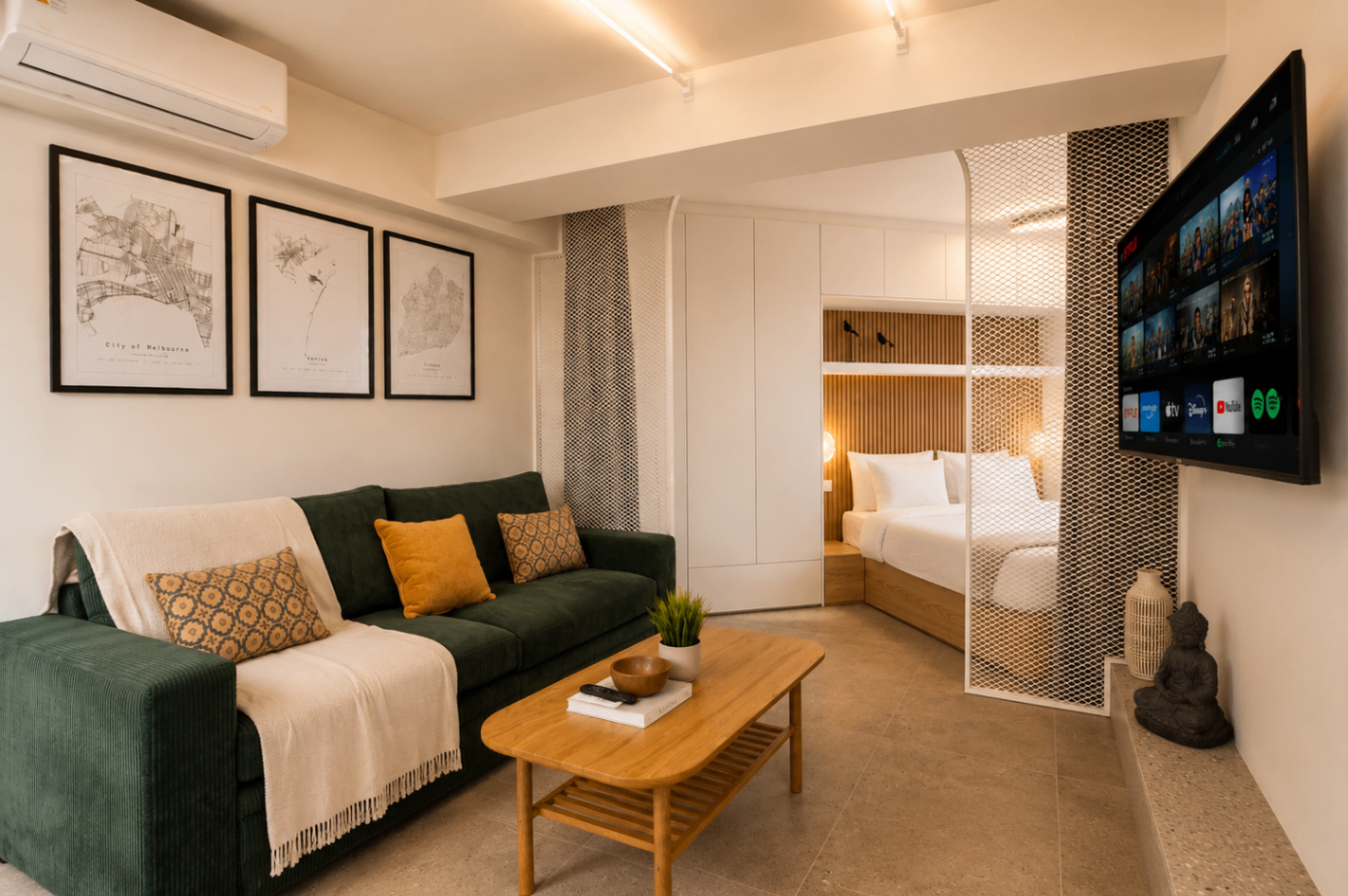 Niriis Suite 3 interior at Niriis Suites Chalkida